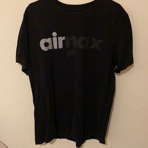 Nike air max black t-shirt